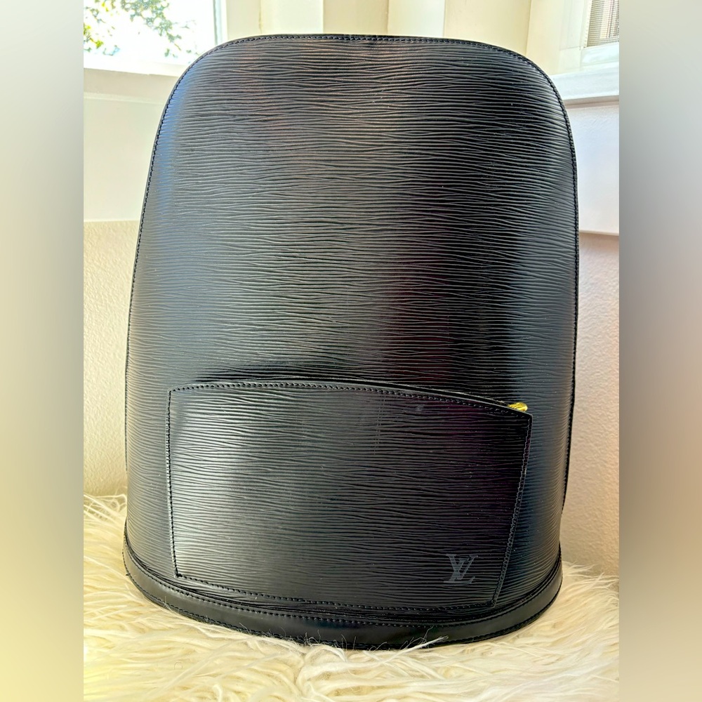 Louis Vuitton Epi Backpack. Black